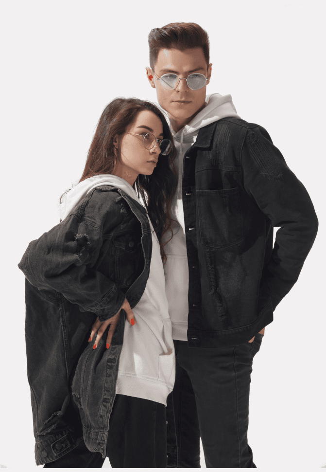 Hero showcasing stylish clothes